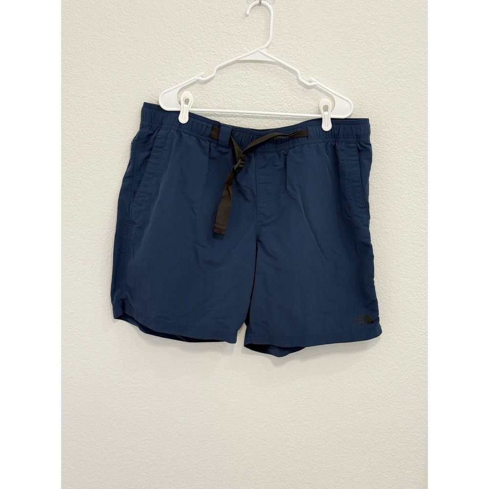 The North Face Mens XXL Blue Class V Belted Nylon Shorts